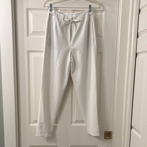 White House Black Market White Trousers